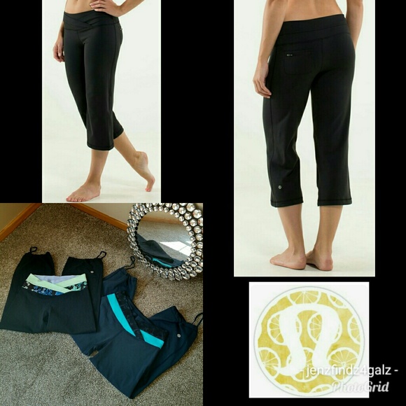 lululemon athletica Pants - 2 Lululemon Athletica Crop Leggings Excellent